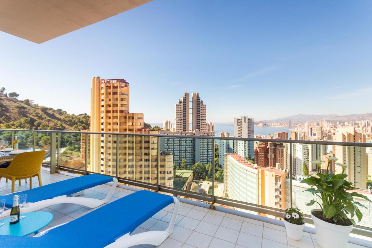 דירות בנידורם Skyline 10 Gran Terraza Privada Con Vistas Espectaculares מראה חיצוני תמונה