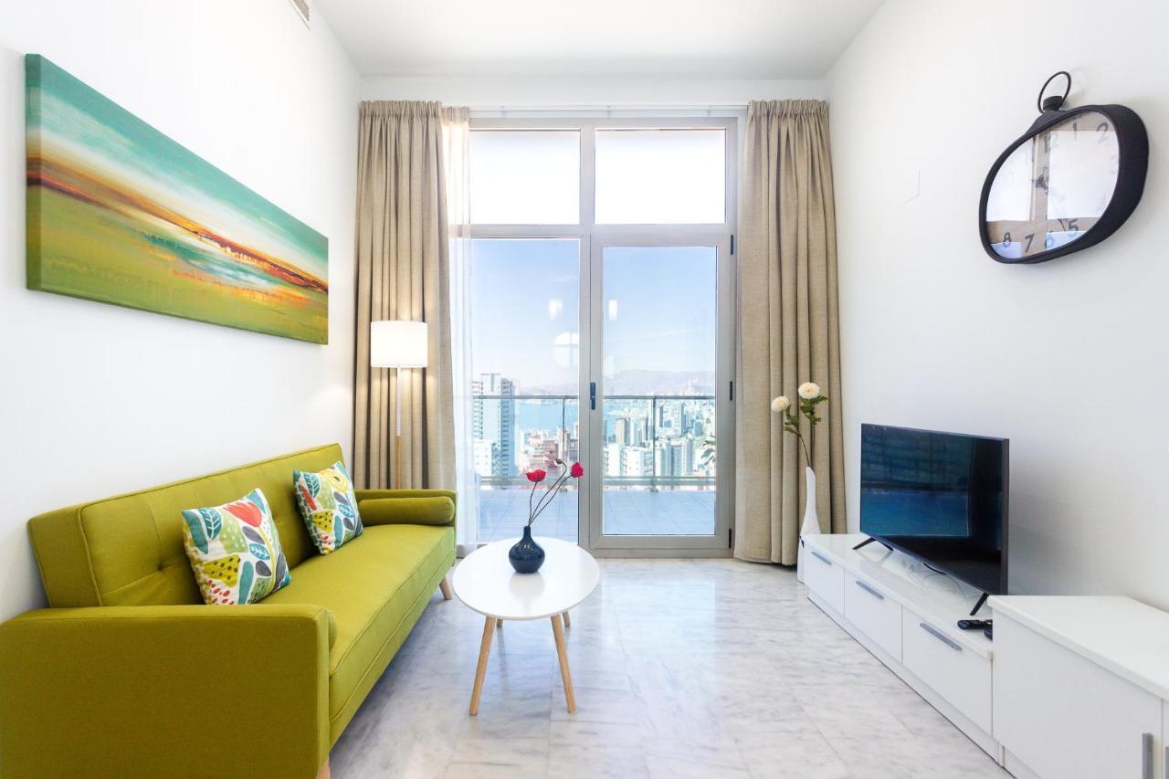 דירות בנידורם Skyline 10 Gran Terraza Privada Con Vistas Espectaculares מראה חיצוני תמונה